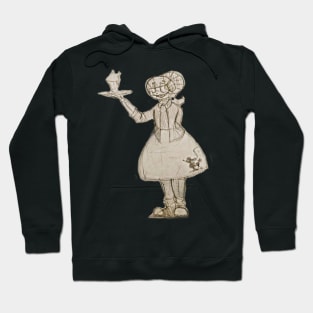 Fifties Robot Waitress Hoodie